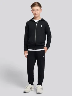 Noir - U.S. Polo Assn. Double Horsemen Survêtement