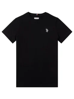 Noir - U.S. Polo Assn. Double Horsemen T-Shirt