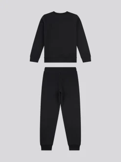 Noir - U.S. Polo Assn. Ensemble Sweat-shirt Col rond et Survêtement Double Horsemen