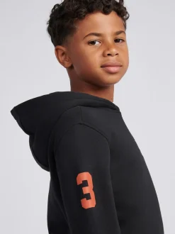 Noir - U.S. Polo Assn. Ensemble sweat-shirt à capuche et survêtement Player 3