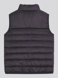 Noir - U.S. Polo Assn. Gilet matelassé à panneaux pour garçons