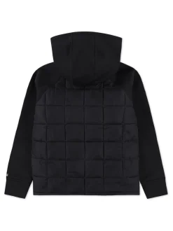 Noir - Veste hybride légère à logo Abercrombie & Fitch