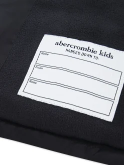 Noir - Veste hybride légère à logo Abercrombie & Fitch