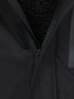 Noir - Veste imperméable Mountain Warehouse Noah doublée de peau de mouton