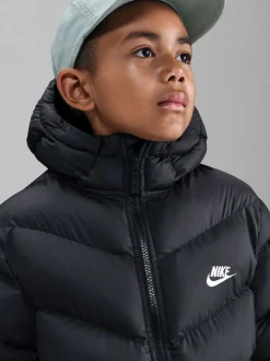 Noir - Veste matelassée Nike