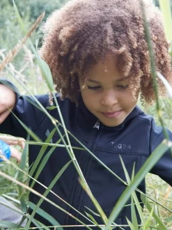 Noir - Veste Tog 24 Koroma Softshell à capuche