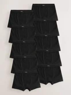 Noir anthracite - Maillot de bain à ceinture souple 10 paquet (2-16ans)