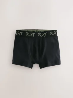 Noir avec ceinture Next Grafitti - Lot de 5 boxers (1.5-16ans)