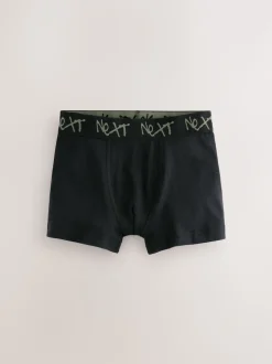 Noir avec ceinture Next Grafitti - Lot de 5 boxers (1.5-16ans)