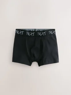 Noir avec ceinture Next Grafitti - Lot de 5 boxers (1.5-16ans)