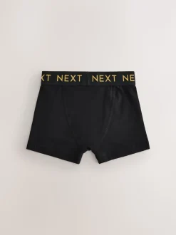 Noir avec ceinture Or - Lot de 5 boxers (1.5-16ans)