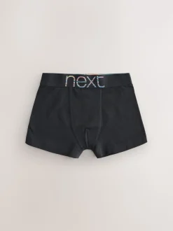 Noir avec taille brillante - Lot de 10 boxers (1.5-16ans)