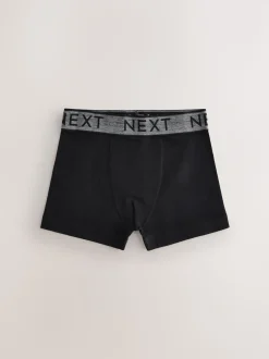 Noir avec taille grise - Lot de 5 boxers (1.5-16ans)