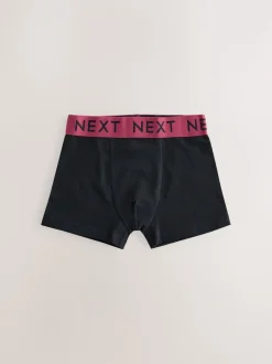 Noir avec taille universitaire - Lot de 10 boxers (1.5-16ans)