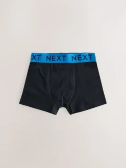 Noir avec taille universitaire - Lot de 10 boxers (1.5-16ans)