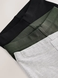 Noir et blanc - Lot de 3 shorts cyclistes (3 mois à 7 ans)