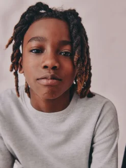 Noir gris - Lot de 2 pyjamas oversize tissés à carreaux (3-16ans)