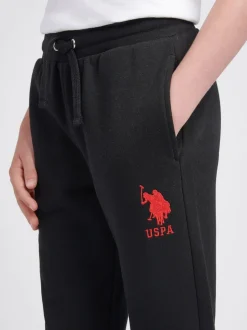 Noir gris - U.S. Polo Assn. Pantalon de jogging Boys Player 3