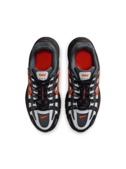 Noir gris orange - Baskets Nike Youth P6000