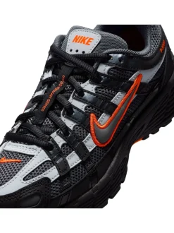 Noir gris orange - Baskets Nike Youth P6000