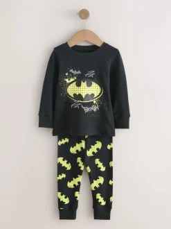 Noir motif Batman - Lot de 2 pyjamas Snuggle sous licence (9mois -10ans)