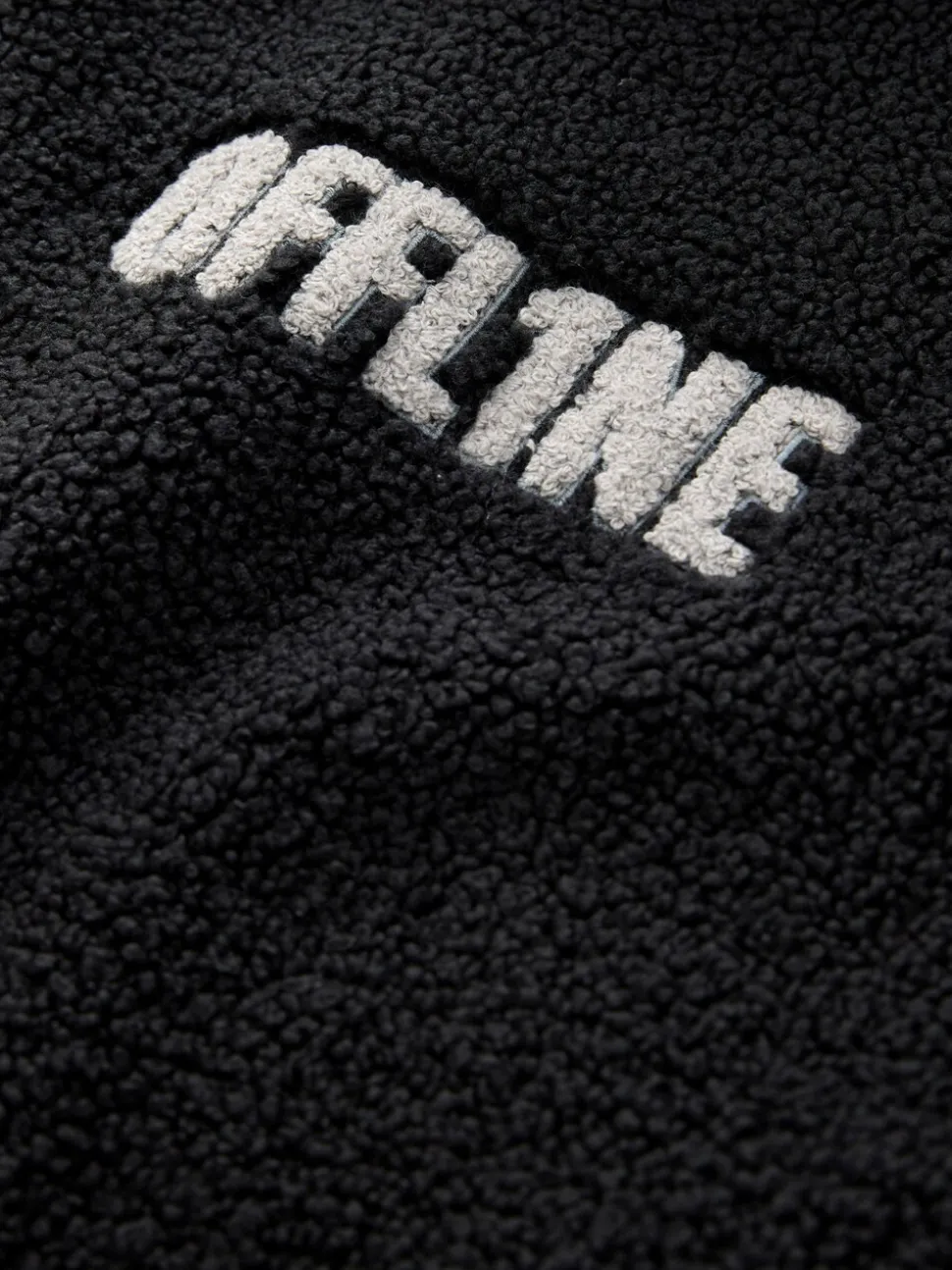 Noir Offline - Sweat à capuche avec couverture en polaire (3-16ans)