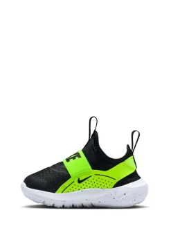 Noir Volt - Nike Infant Flex Tapis de couloir 4 Trainers