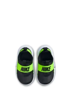 Noir Volt - Nike Infant Flex Tapis de couloir 4 Trainers