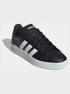 Noir/Blanc - adidas Grand Court 3.0 Baskets junior
