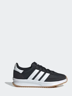 Noir/Blanc - adidas Run 70s 2.0 Baskets Dentelle Junior