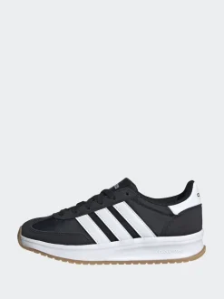 Noir/Blanc - adidas Run 70s 2.0 Baskets Dentelle Junior