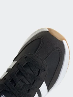 Noir/Blanc - adidas Run 70s 2.0 Baskets Dentelle Junior