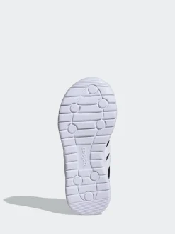 Noir/Blanc - adidas Run 70s 2.0 Baskets enfant à crochets et boucles