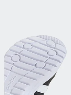 Noir/Blanc - adidas Run 70s 2.0 Baskets enfant à crochets et boucles