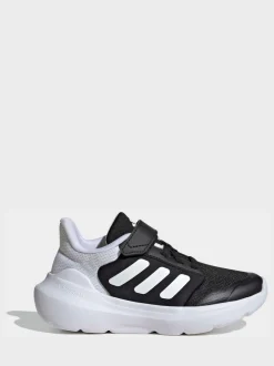 Noir/Blanc - adidas Tensaur Run 2.0 Baskets enfant à crochets et boucles