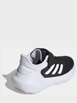 Noir/Blanc - adidas Tensaur Run 2.0 Baskets enfant à crochets et boucles