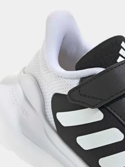 Noir/Blanc - adidas Tensaur Run 2.0 Baskets enfant à crochets et boucles