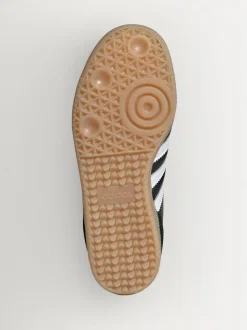 Noir/Blanc - Baskets Adidas Original Samba JP Junior