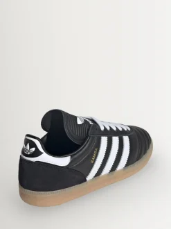 Noir/Blanc - Baskets Adidas Original Samba JP Junior
