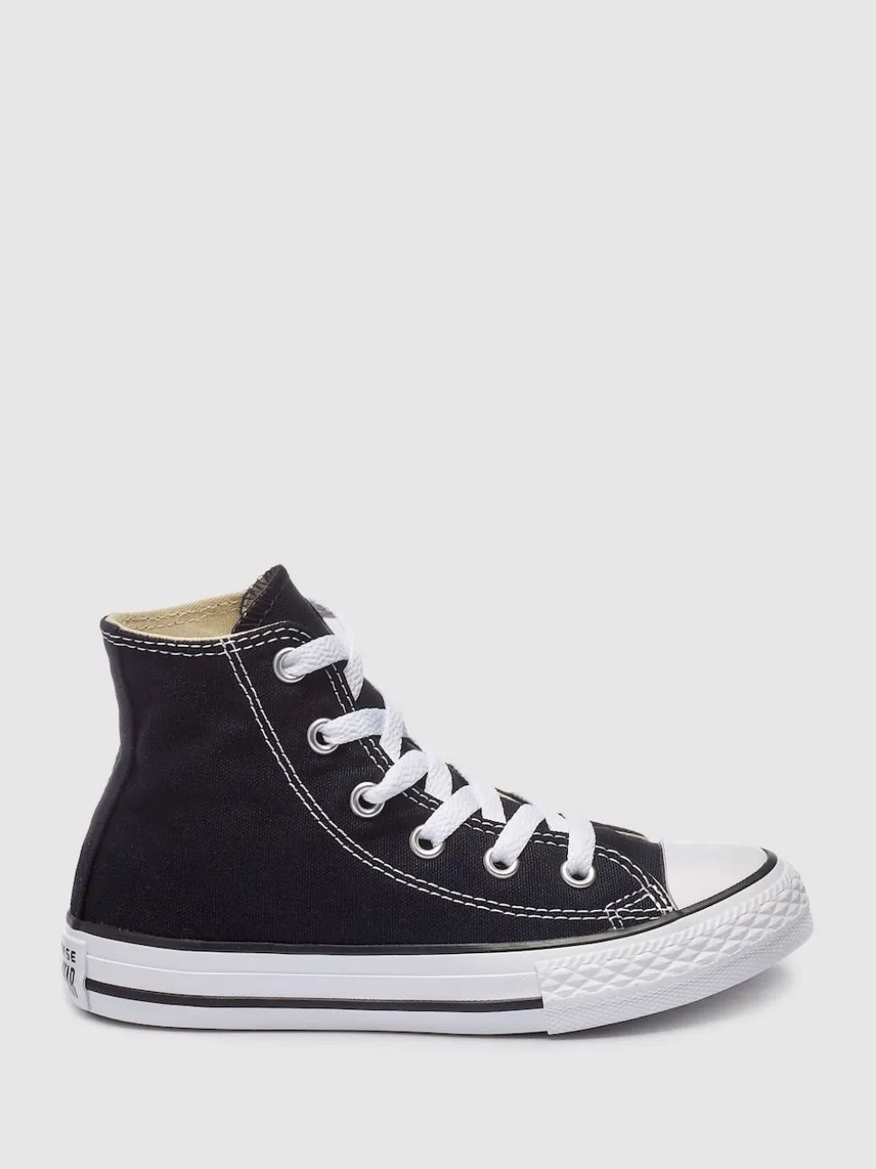 Noir/Blanc - Baskets montantes Converse Chuck Taylor junior