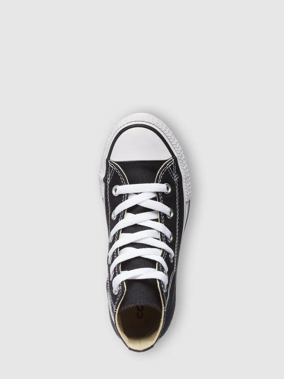 Noir/Blanc - Baskets montantes Converse Chuck Taylor junior