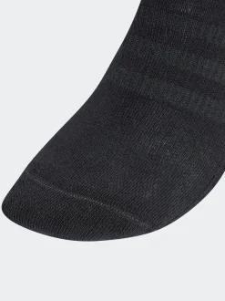 Noir/Blanc - Chaussettes 3 Lot Vêtements de sport rembourrées à la cheville adidas