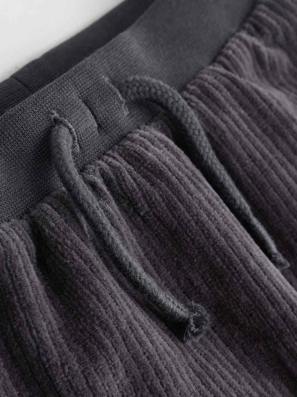 Noir/Blanc - Ensemble veste, haut et jogging en velours bébé (0mois-2ans)