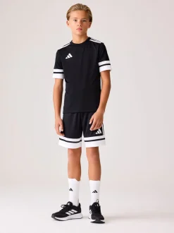 Noir/Blanc - Maillot adidas Squadra 25 enfant