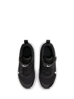 Noir/Blanc - Nike Baskets Omni Court Junior
