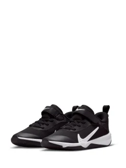 Noir/Blanc - Nike Baskets Omni Court Junior