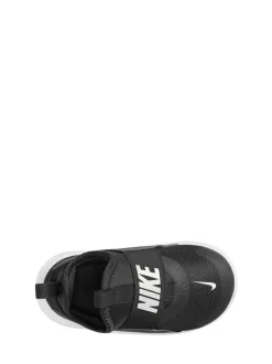 Noir/Blanc - Nike Infant Flex Tapis de couloir 4 Trainers