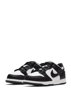 Noir/Blanc - Nike Junior Dunk Low Trainers
