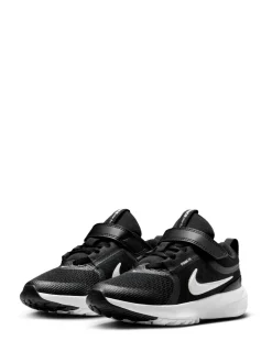 Noir/Blanc - Nike Junior Star Tapis de couloir 5 Trainers