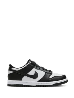 Noir/Blanc - Nike Youth Dunk Low Trainers
